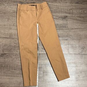 RW&CO. Tan Cropped Ankle Pants